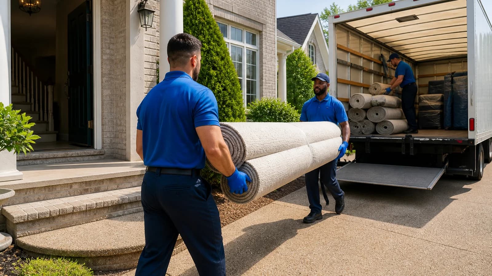 Carpet Removal & Hauling by K. Brooks Junk Removal