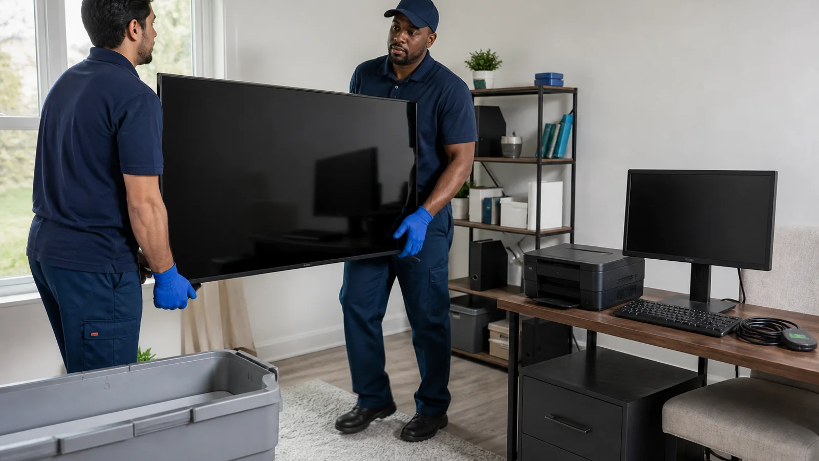 Electronics Removal by K. Brooks Junk Removal