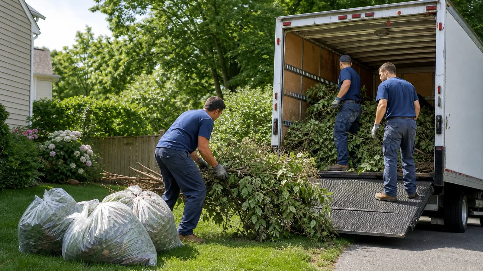 Yard Debris Removal by K. Brooks Junk Removal
